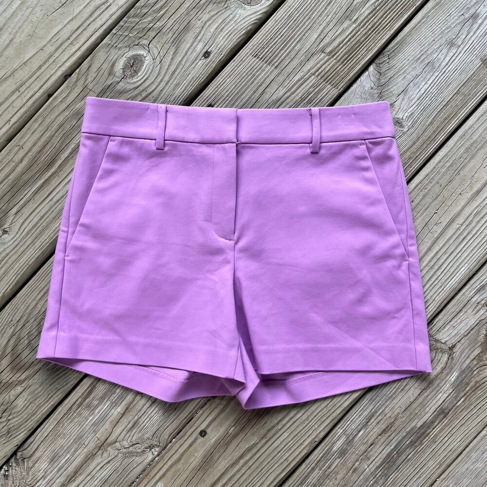 LOFT Outlet Women's Riviera 4" Short Mid Rise Lavender Size 2. NEW!